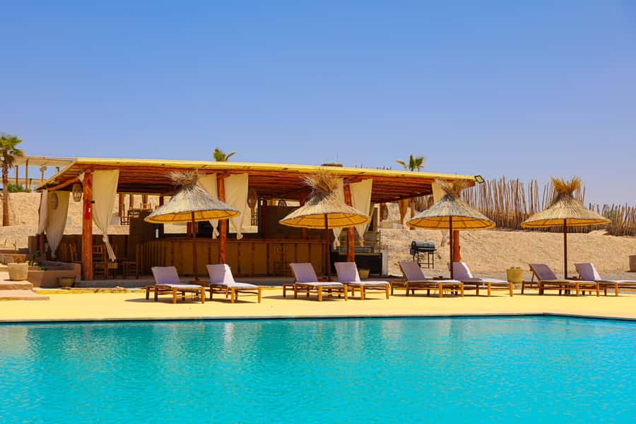 Agafay Desert Day: Quad Bike, Lunch & Swim Adventure - Argan oil and a cup of mint tea