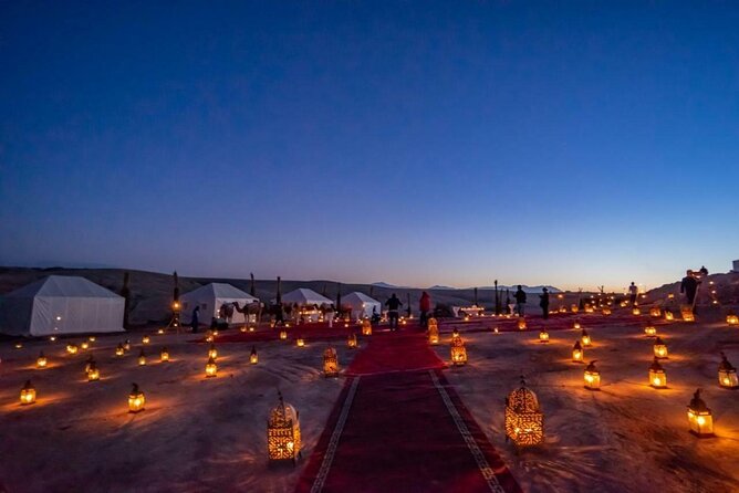 Agafay Desert: Dinner + Show with Quad Bike & Sunset Camel Ride - Leaving Marrakech around 3 p.m.