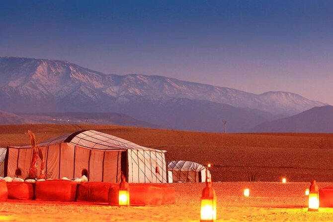 Agafay Desert Package, Quad Bike, Camel Ride and Dinner Show - Music, Dancing, and Fire After Dark