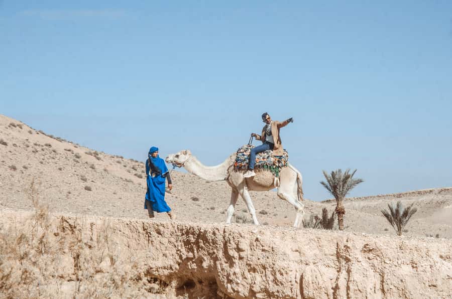 Agafay Desert: Quad Bike and Camel Ride Adventure Tour - Leaving Marrakech for the Agafay Desert