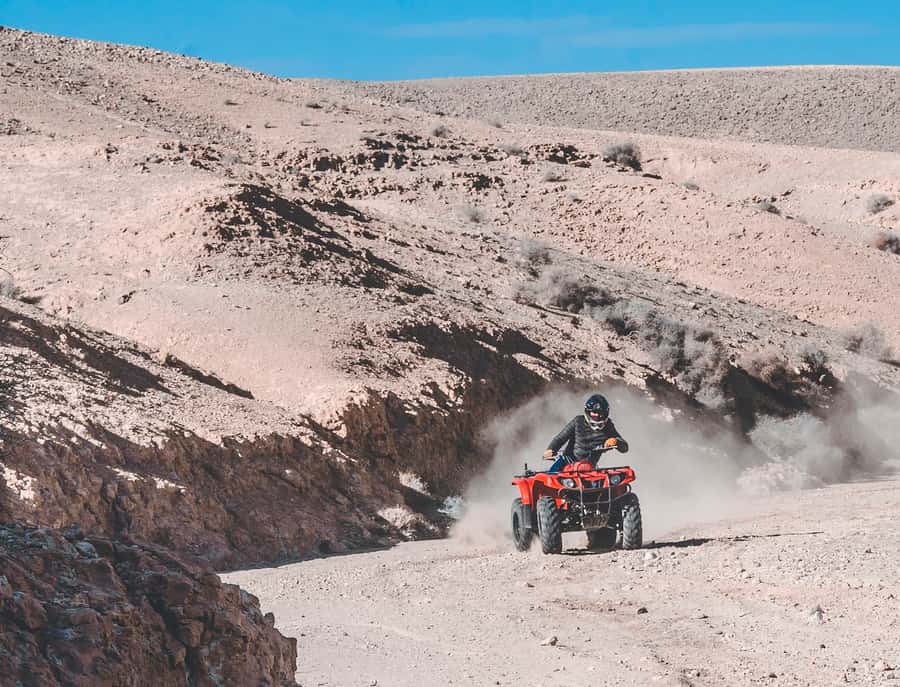 Agafay Desert: Quad Bike and Camel Ride Adventure Tour - What Agafay’s Rocky Terrain Is Really Like