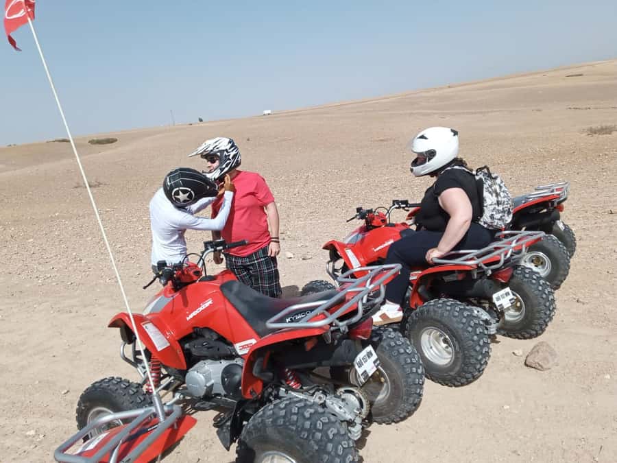 Agafay Desert: Quad Bike Experience with Lunch - The high dunes and Atlas Mountain views
