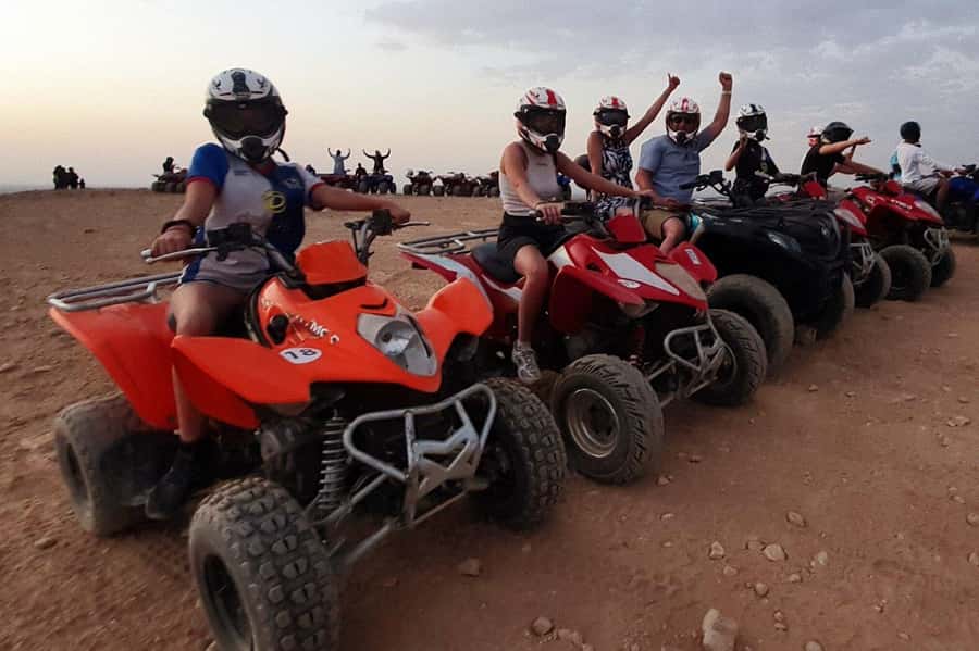 Agafay Desert: Quad Bike Experience with Lunch - Learning the quad before the ride begins