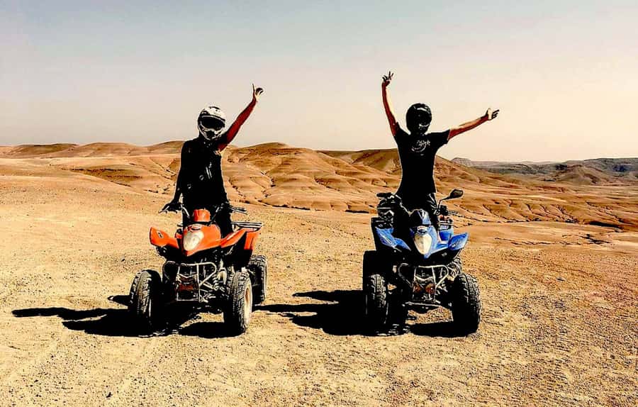 Agafay Desert Quad Biking - What the scenery gives you beyond the adrenaline