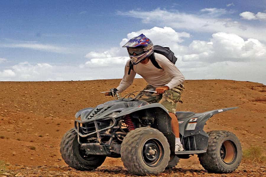 Agafay: Half-Day Rocky Desert Quad & Camel Ride with Lunch - Leaving Marrakech for Agafay’s rocky plateau