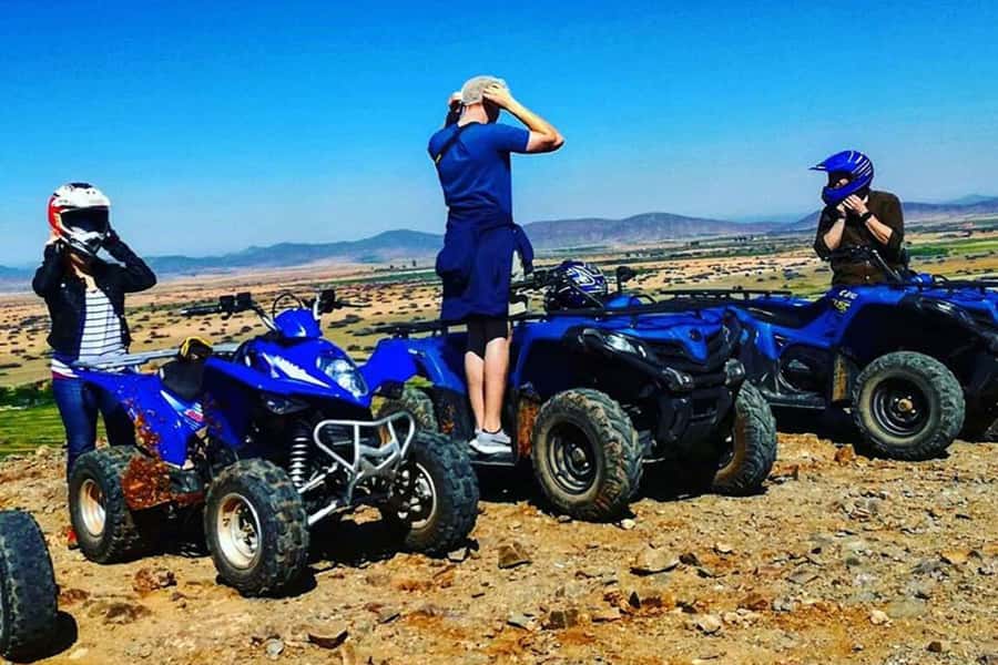 Agafay: Half-Day Rocky Desert Quad & Camel Ride with Lunch - What to bring and what to clarify