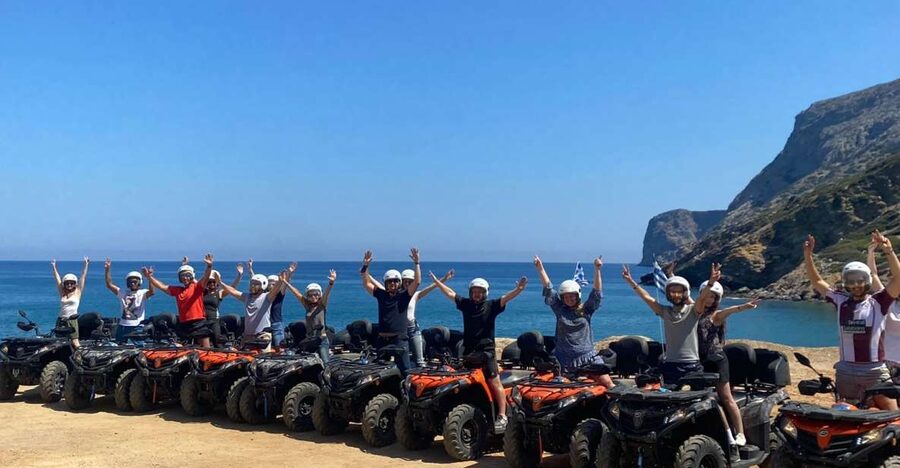 Agia Pelagia Crete Quad Bike authentic backland Tour - Achlada reveals a quieter side of Crete