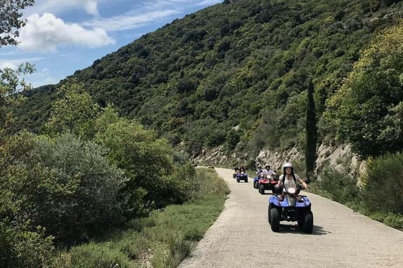 Agios Gordios: Corfu ATV Quad Tour with Lunch at Pink Palace - Swimming at Paramonas Beach