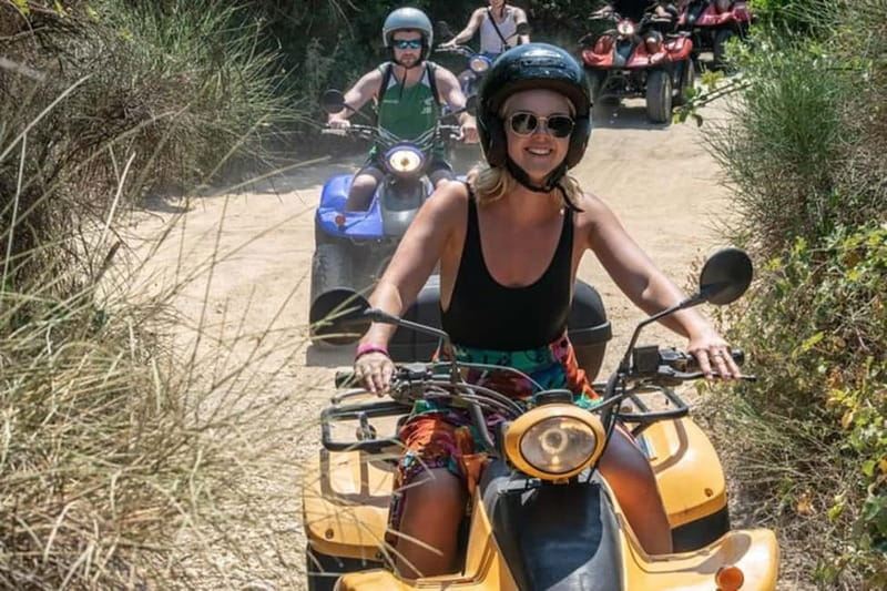 Agios Gordios: Corfu ATV Quad Tour with Lunch at Pink Palace - Riding through Corfu’s western hills