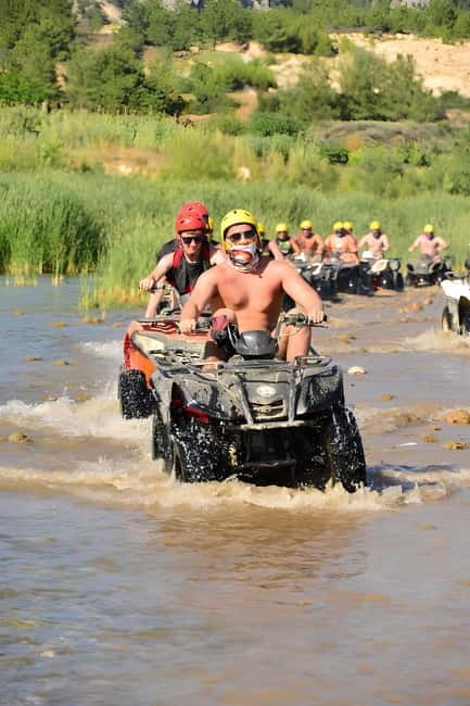 Alanya: 4X4 Quad Safari Tour in the Mountain - The mountain break and Mediterranean views
