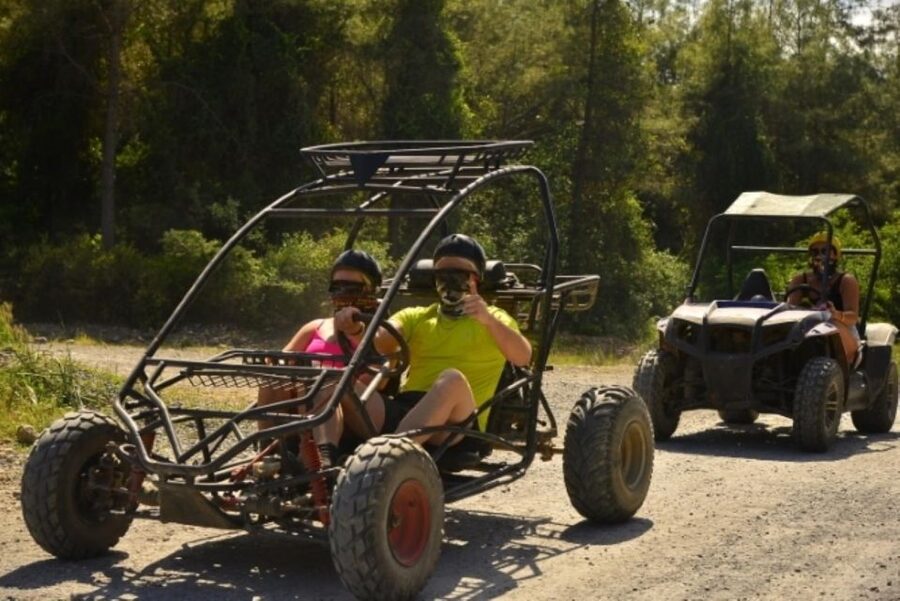 Alanya Buggy Safari Off-Road Thrills! - Learning the buggy before the rough tracks