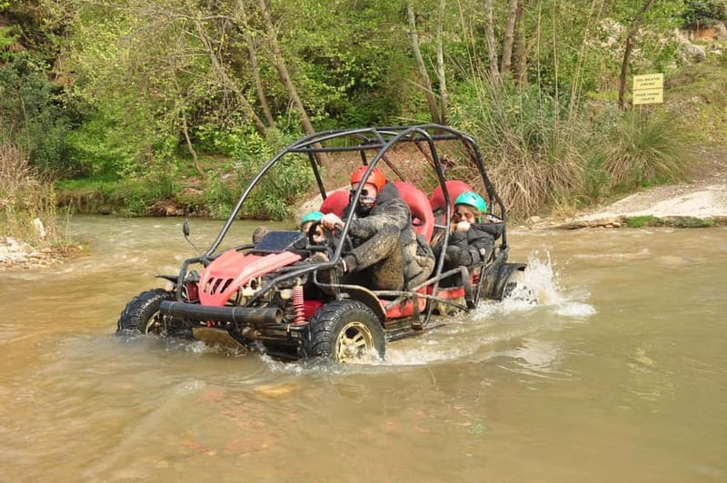 Alanya Family Buggy Off-Road Fun for All! - Getting ready at the trail base