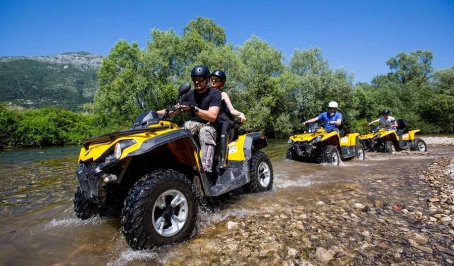 Alanya: Forest Quad-Bike Excursion with Hotel Pickup - Stops, photos, and the pace of the group