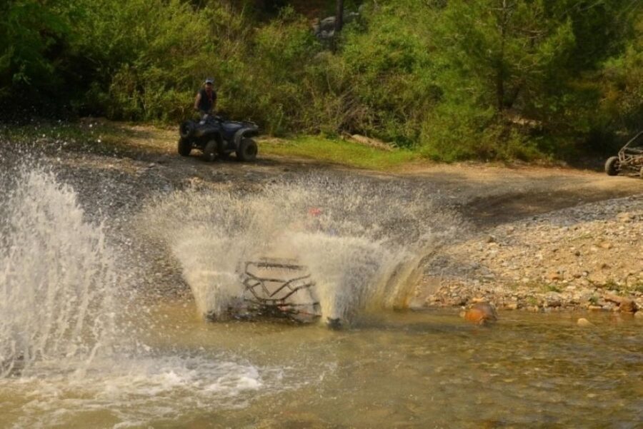 Alanya Quad Safari Tour 3 Hour - A 30-minute river stop for swimming or rest
