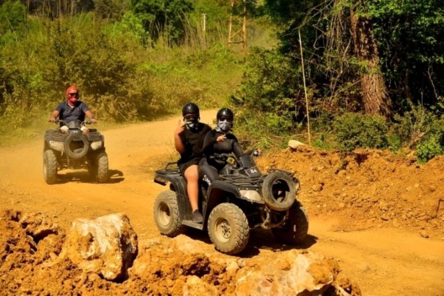 Alanya Quad Safari Tour 3 Hour - The second track section and return to base