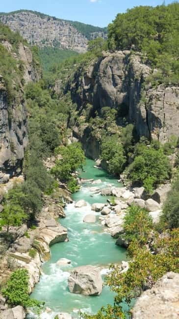 Alanya/Side/Belek: Rafting Mix W/Jeep, Quad, Zipline options - The first seven kilometers on the river