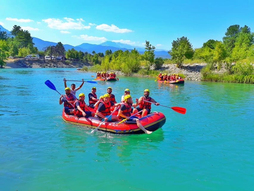 Alanya: Super Combo Quad, Buggy, Rafting & Zipline w/Lunch - Lunch beside the activity area