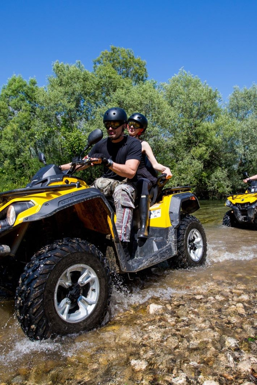 Alanya: Super Combo Quad, Buggy, Rafting & Zipline w/Lunch - Rafting on cold, fast water