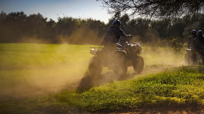 Albufeira: Quad Biking Adventure in the Algarve Countryside - Fonte de Paderne brings the longest riding section