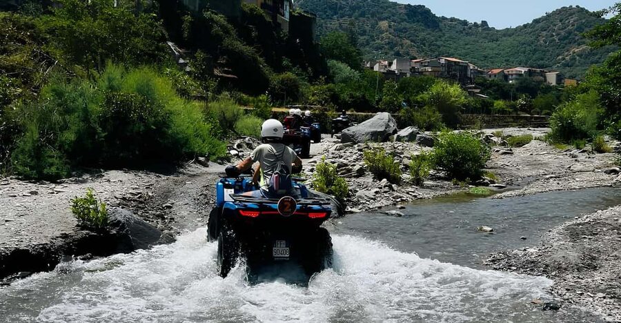 Alcantara: Valley and Gurne dell'Alcantara ATV Adventure - Starting at the Alcantara Gorges