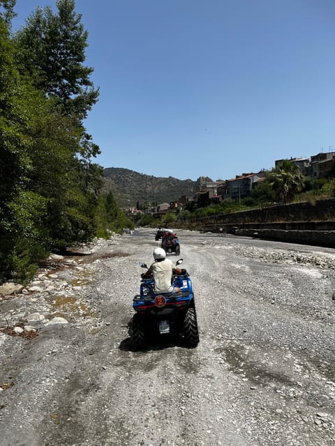 Alcantara: Valley and Gurne dell'Alcantara ATV Adventure - What the stops mean for your day