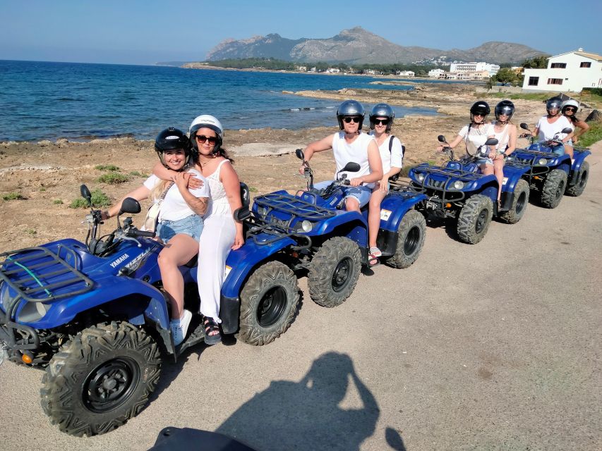 Alcudia: Quad Sightseeing Tour with Viewpoint and Beach - Through Alcudia’s agricultural countryside