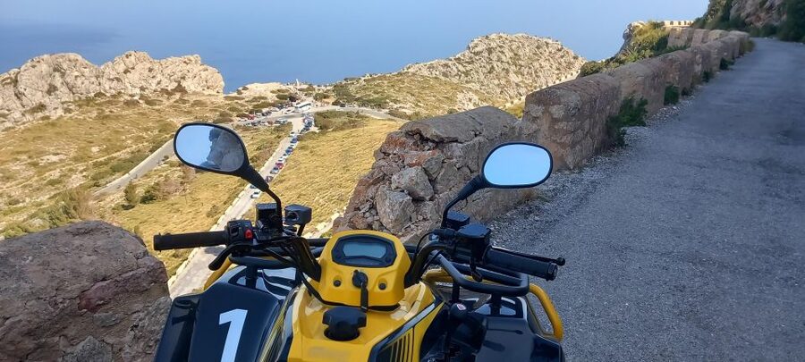 Alcudia: Quad Sightseeing Tour with Viewpoint and Beach - Starting at Quad Funtours Alcudia