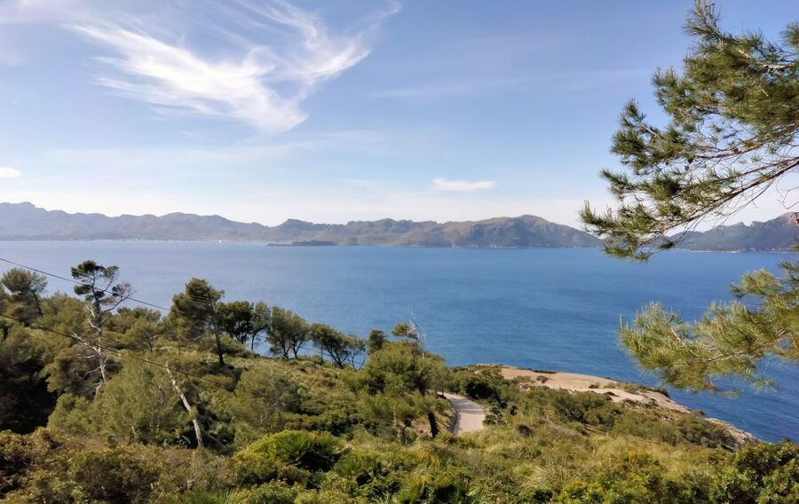 Alcudia: Quad Sightseeing Tour with Viewpoints - Bon Aire and the view across Pollensa Bay