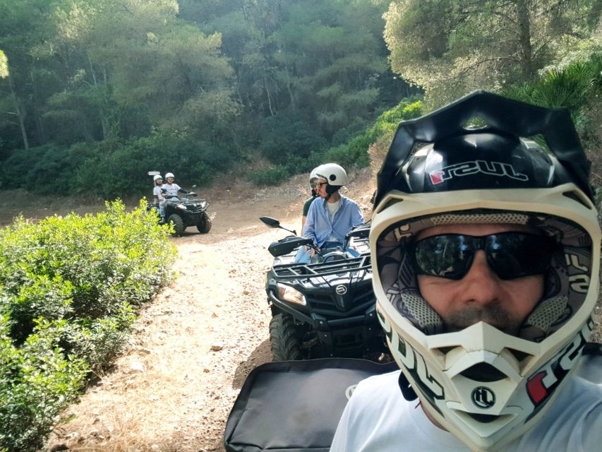 Alghero: Guided Quad Tour with Swim Stop - Languages, group size, and guide support