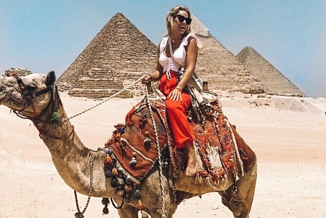 All INC- Pyramids,Camel Ride،(1 hour) four wheeler (ATV)& Lunch - Khufu, Khafre, and Menkaure: meeting the pyramids