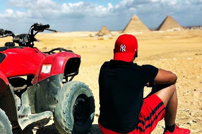 All inclusive Tour Giza Pyramids Sphinx Quadbike Camels Lunch - Starting from your Cairo or Giza hotel