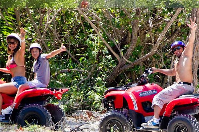 Amazing Adventure Experience in Riviera Maya: ATV'S, ZIPLINING AND MAYAN CENOTE - Swimming in a Mayan cenote