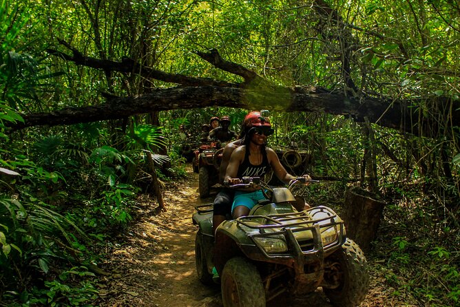 Amazing ATV Tour, Ziplines and Cenote Swim with Lunch and round trip included - Photos, lockers, drinks, and the true cost