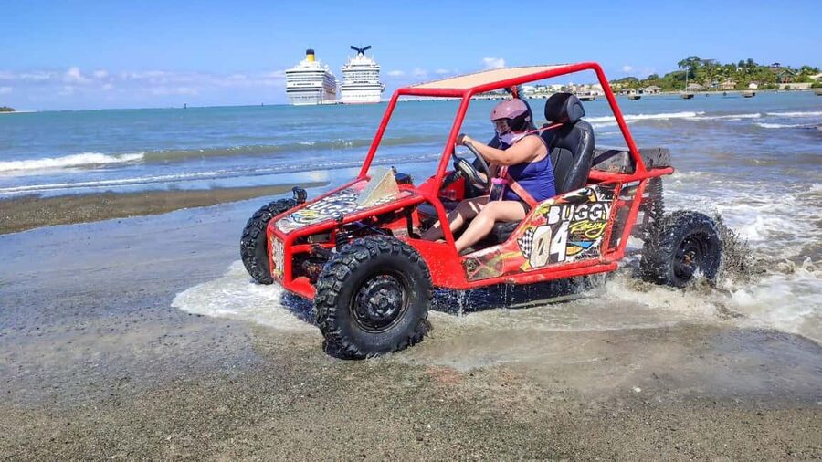 Amber Cove & Taino Bay: Buggy Tour with Swimming & Tasting - A short ride from Amber Cove or Taino Bay