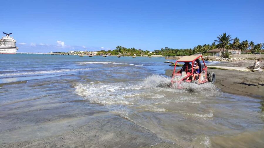 Amber Cove & Taino Bay: Buggy Tour with Swimming & Tasting - The 90-minute ride through villages and countryside
