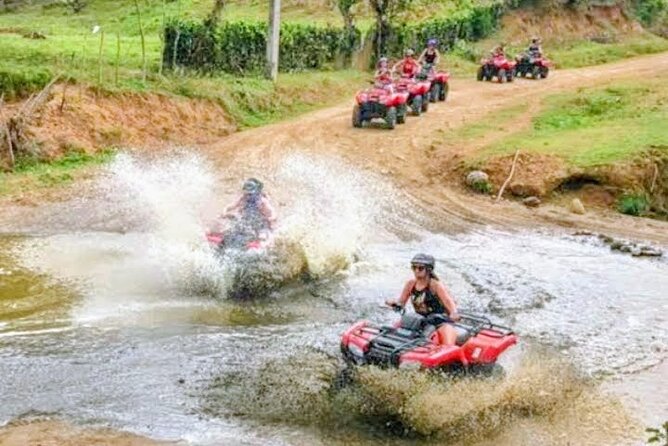 AMBER COVE-TAINO BAY Super ATV Tour - Safety gear before the 90-minute ride