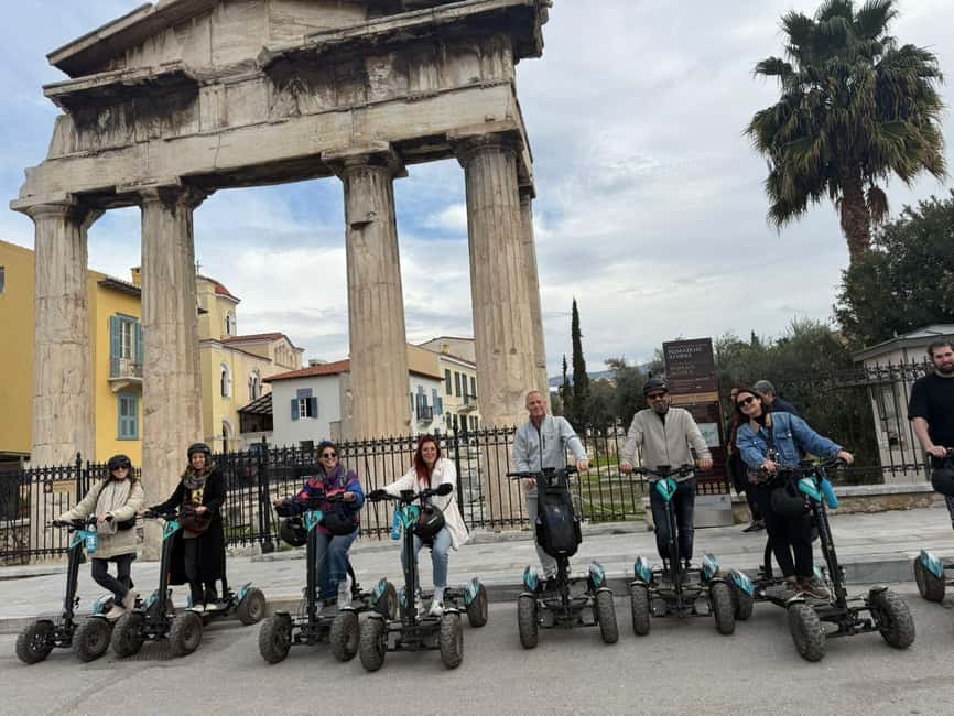 Ancient Athens Electric ATV Scooter Tour - Areopagus Hill and the best city views
