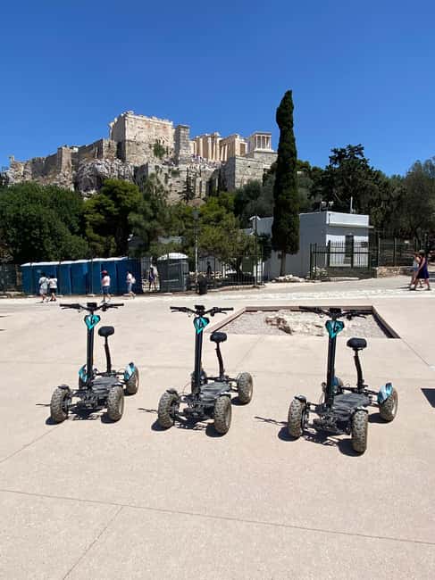 Ancient Athens Electric ATV Scooter Tour - Pnyx, where citizens made political decisions