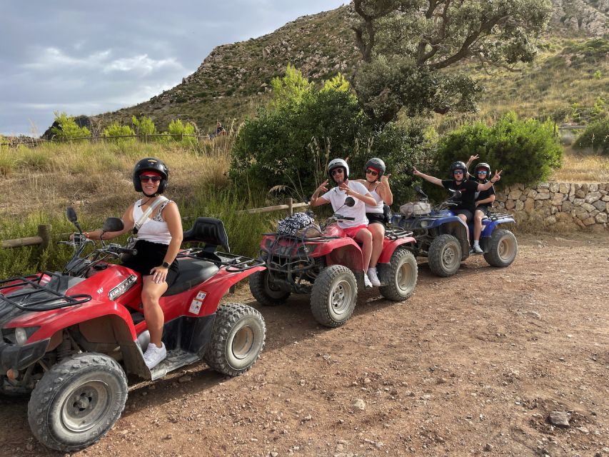 Andratx: Guided Quad Sightseeing Tour - Getting comfortable on the Yamaha Grizzly