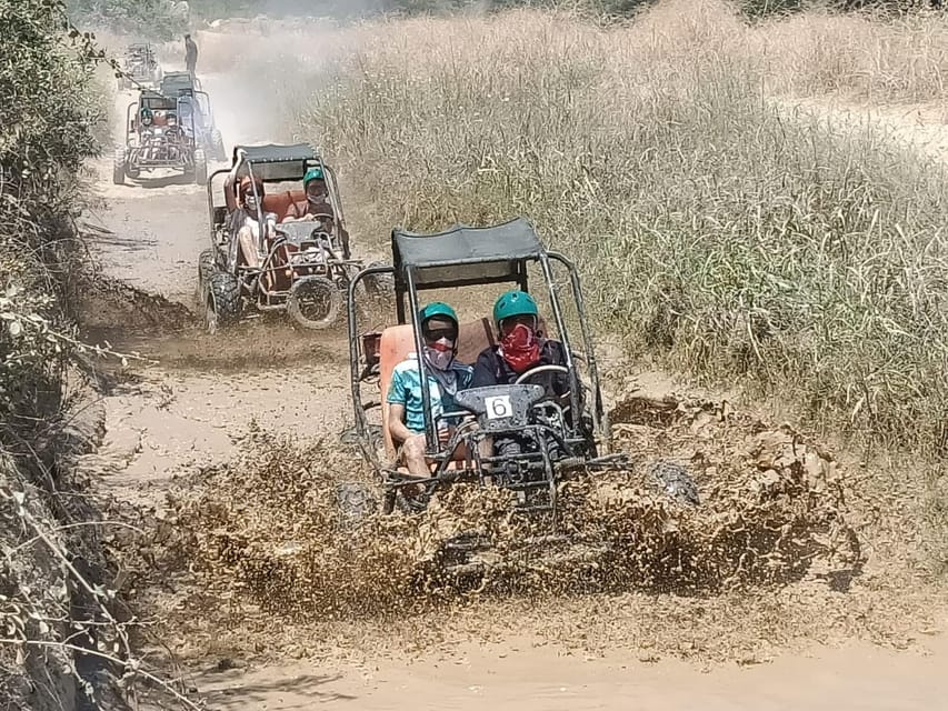 Antalya: Buggy or Quad and Rafting Tour with Lunch - Showers, changing, and the ride back