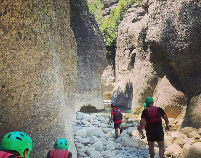 Antalya: Canyoning, Rafting, Quad, Jeep & Zipline with Lunch - Scrambling through the canyon