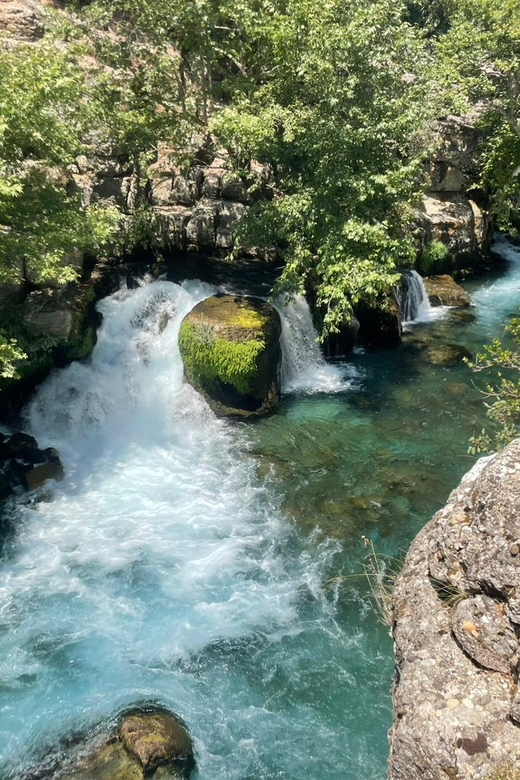 Antalya: Canyoning, Rafting, Quad, Jeep & Zipline with Lunch - Fourteen kilometers of rafting and ten rapids