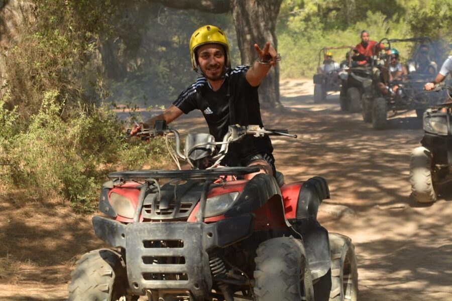 Antalya Kemer Merkez Transferli Quad Safari - The Lara Beach promise needs checking