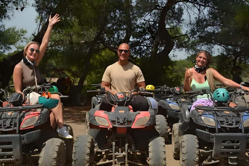 Antalya Kemer Merkez Transferli Quad Safari - Starting the ride and choosing your quad