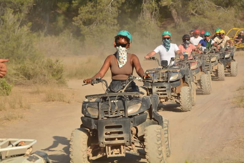 Antalya: Lara Beach Region Quad Safari - Who will enjoy this most?