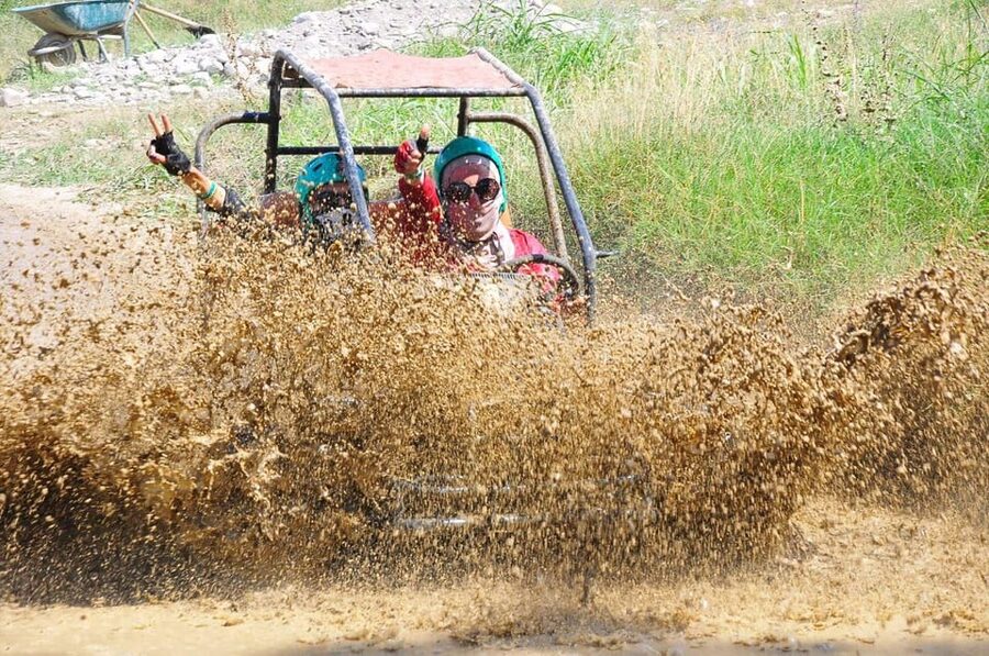 Antalya: Private Rafting, Zipline, Quad or Buggy w/ Lunch - Rafting through 10 rapid sections