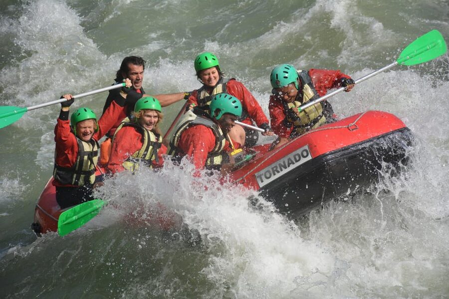 Antalya: Private Rafting, Zipline, Quad or Buggy w/ Lunch - Lunch beside the river