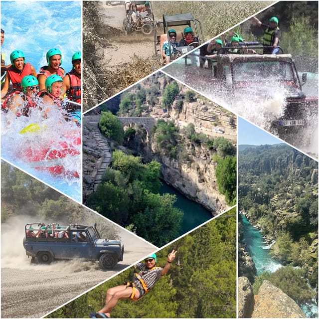 Antalya: Rafting Jeep Buggy&Quad Safari zipline canyon visit - Why this Antalya adventure is good value at $11
