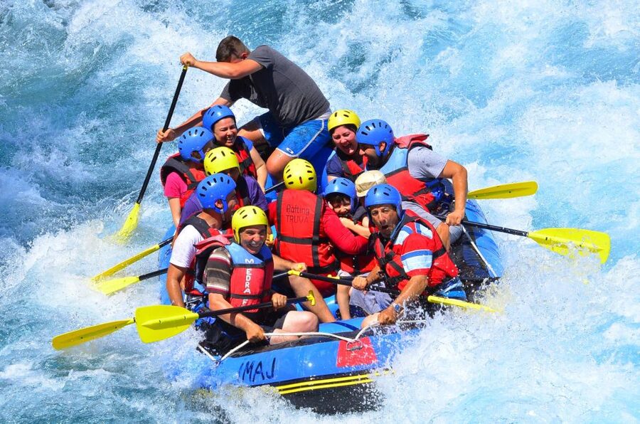 Antalya: Super Combo Quad, Buggy, Rafting & Zipline w/Lunch - Lunch and the first chance to cool off
