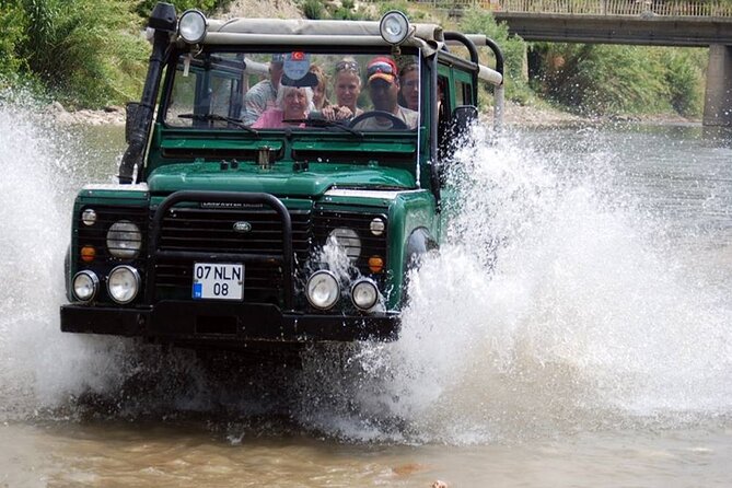 Antalya Super Combo W/Rafting ,Jeep Safari ,Quad Biking & Zipline - Rafting on a beginner-friendly river